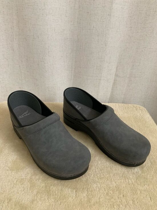 Dansko Shoes - Dansko Women's Gray Slip-On Clogs NWT 42 Nordstrom Rack